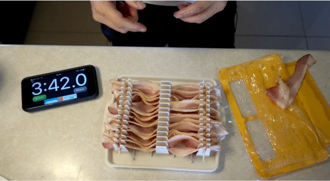 Bacon Wave Microwave Bacon Tray