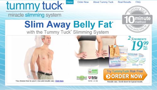 Tummy tuck miracle slimming system outlet reviews