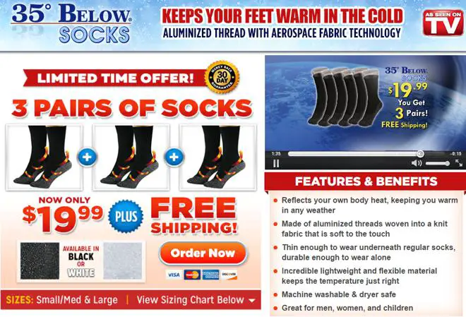 35 below socks review 2016