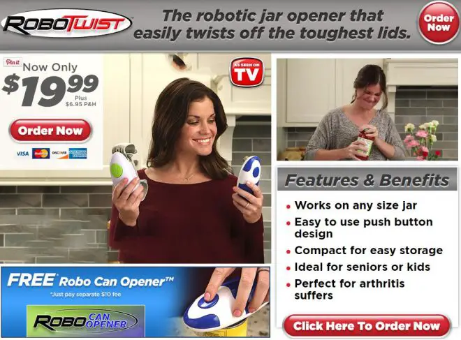  Robo Twist Electric Jar Opener– The Original RoboTwist