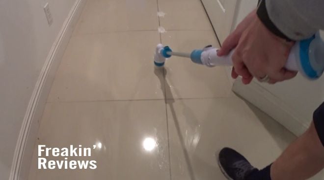 Hurricane Spin Scrubber, Automatic Bathroom Cleaner Review & Demo