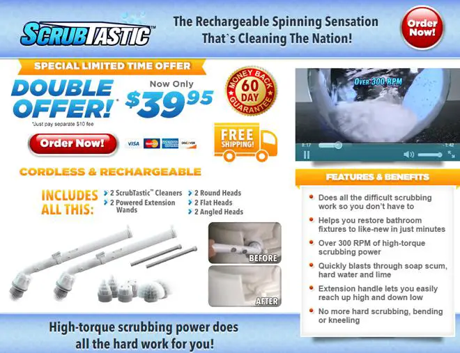 Scrubtastic™ Power Scrubber