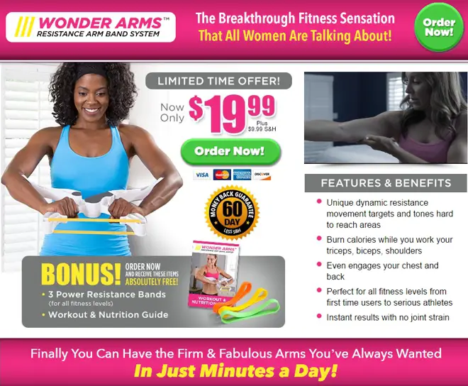 Wonder arms best sale deluxe resistance bands