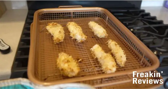 Gotham Steel Crisper Tray Review: Fried Foods in the Oven? - Freakin'  Reviews