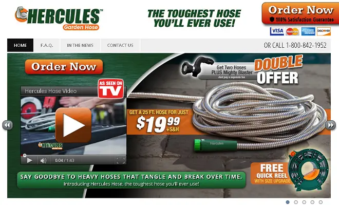 Hercules Hose Review Steel Garden Hose Freakin Reviews