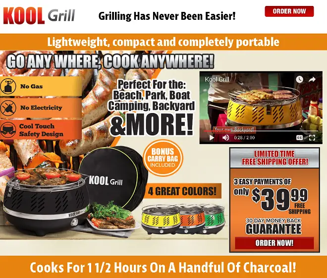 Kool grill price best sale