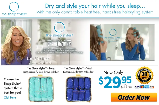7. The Sleep Styler - As Seen on Shark Tank - Absorbent Heat Free Curlers, Curl Your Hair Without Damaging It, Includes 12 Mini (3 Inch) Rollers for Short or Long Fine Hair - wide 1