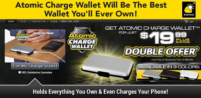 atomic charge wallet reviews