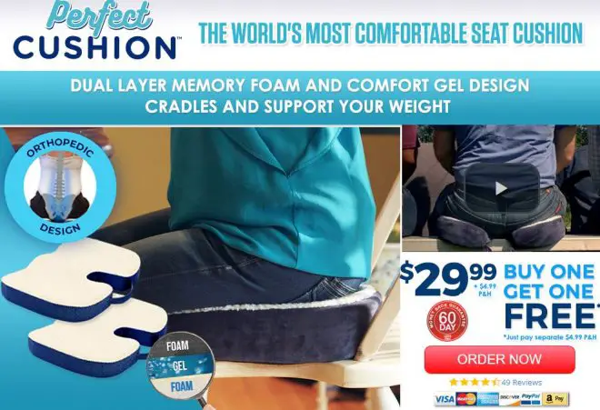 Memory Foam Seat Cushion Review! Worth it? 