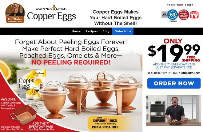 Copper Chef Perfect Egg Maker