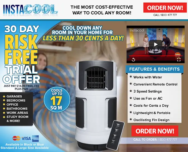 Insta chill best sale air conditioner price