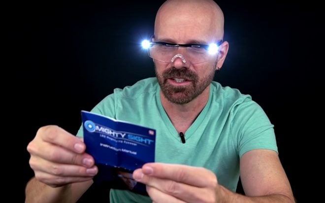  Customer reviews: Ontel Mighty Sight LED Magnifying Eyewear