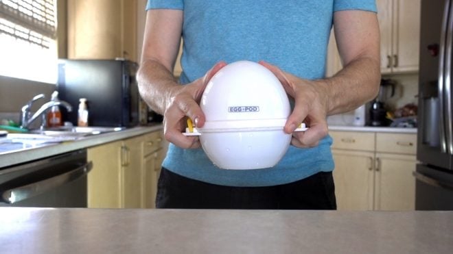 The Egg Pod Makes Perfect, Easy-to-Peel Eggs in the Microwave