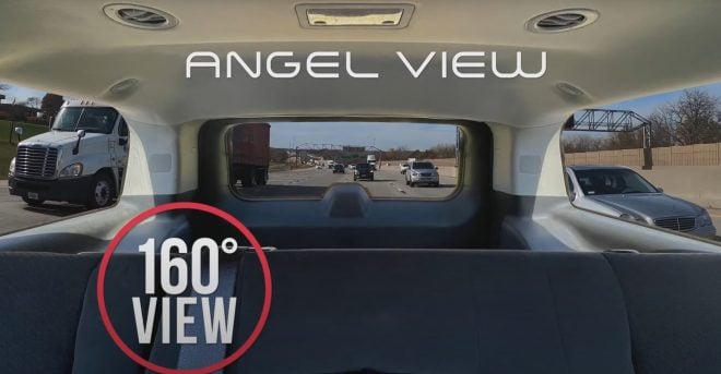 Improved Angel View As-seen-on-tv Wide-Angle Rearview Mirror Reduces Blind Spot 16667