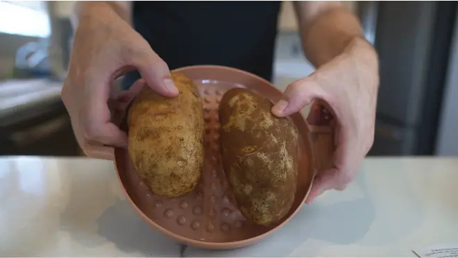 Yummy Can Potatoes Review: As Seen on TV Microwave Potato Cooker