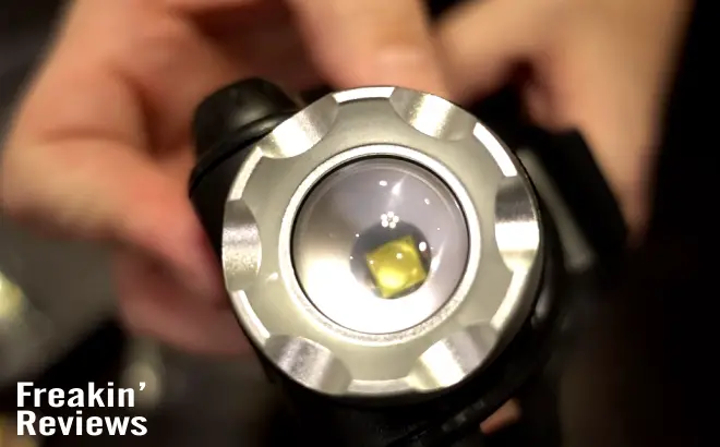 atomic beam headlight closeup