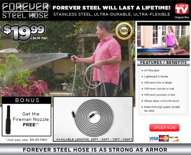 forever steel hose review
