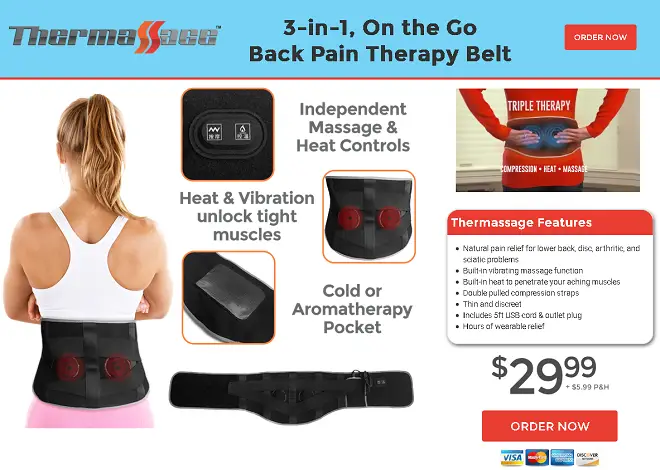 Thermassage Review: 3-in-1 Back Therapy Belt - Freakin' Reviews